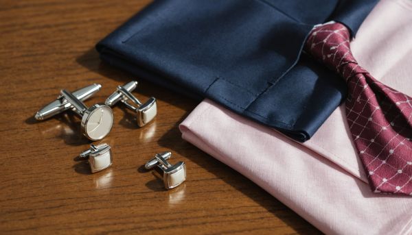 Accessoires costume mariage tendance