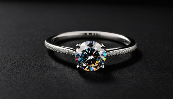 Bague diamant solitaire luxe