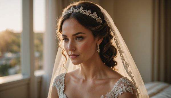 Diadème princesse strass mariage