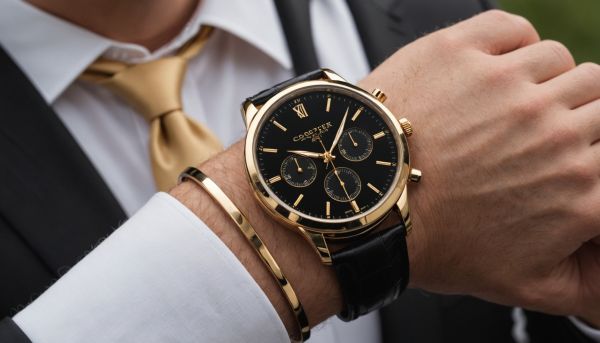 Montre homme mariage luxe