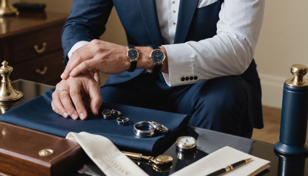 Quels bijoux pour un marié élégant ?