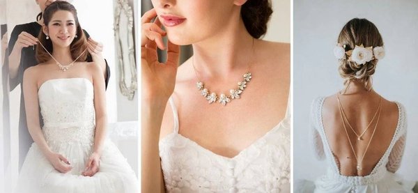 Les bijoux qui mettent en valeur votre robe de mariée